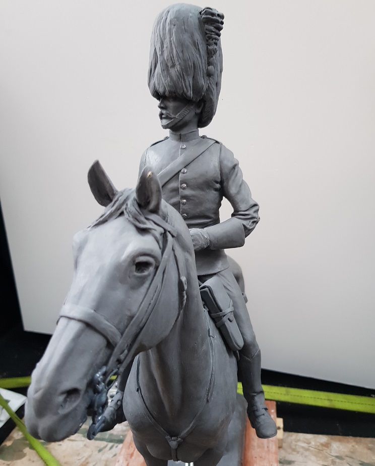 Regimental Plasticine Sculpture